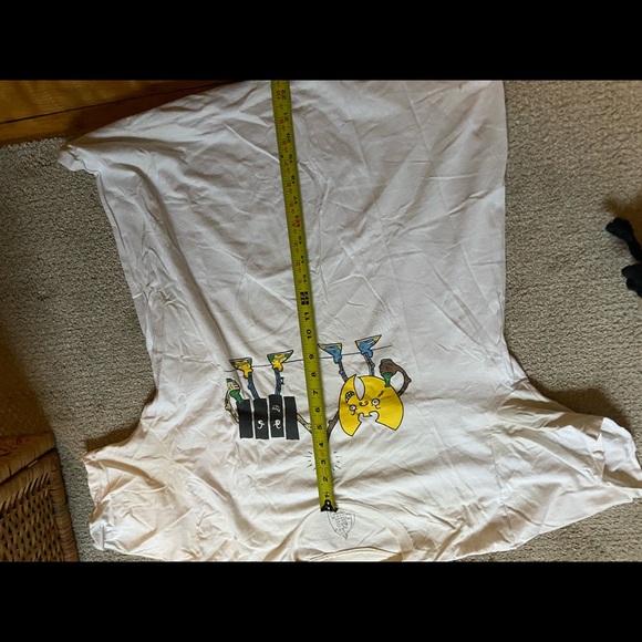WAY BAD wu-tang / black flag tshirt - Picture 3 of 3